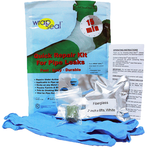 WRAP SEAL QUICK REPAIR KIT FOR PIPE LEAKS