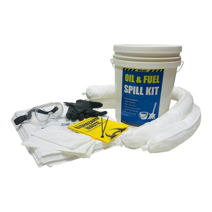 Spilldoc 20 Litre Oil Spill Kit Bucket