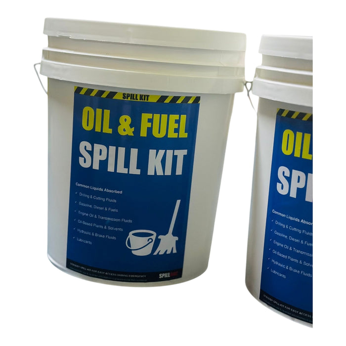 Spilldoc 20 Litre Oil Spill Kit Bucket