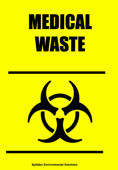 Medical Waste Sign