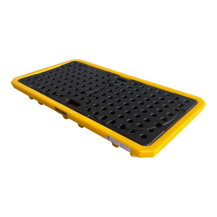 Spilldoc® Low Profile 2 Drum Spill Pallet with Drain Plug SD002L