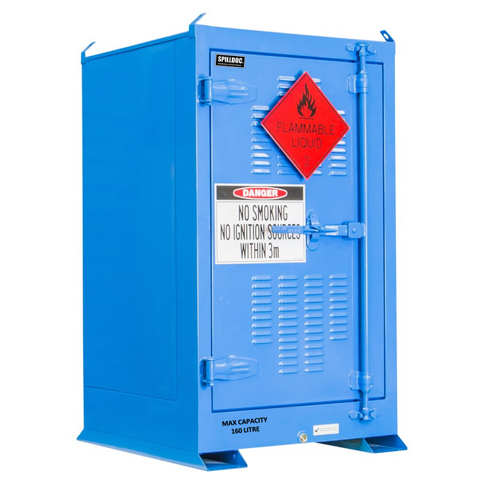 Spilldoc® Outdoor Flammable Liquid Storage Cabinet - 160L