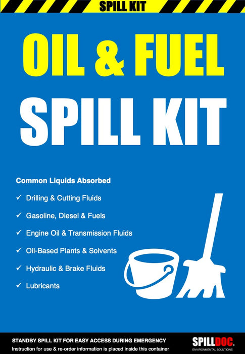 Oil & Fuel Spill Kit Sign