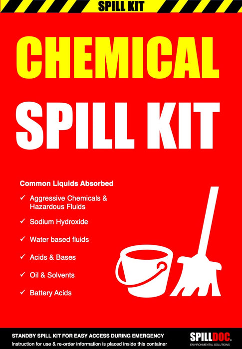 Chemical Spill Kit Sign