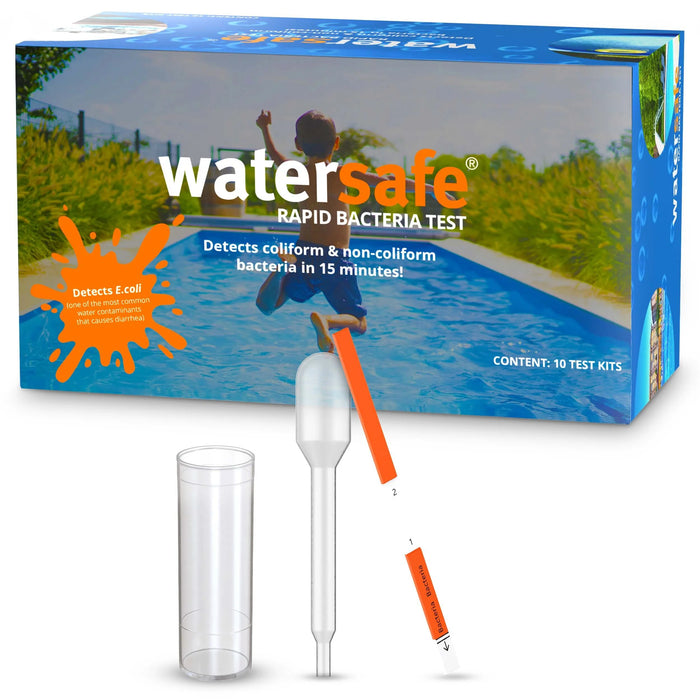 Watersafe® Rapid Bacteria – Box of 10 Tests WS-427D